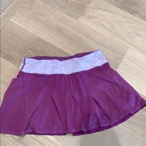 Lululemon skirt in Plum Size 2